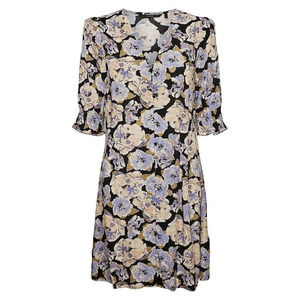 Vero Moda Floral Short-Sleeve  Shirtdress Womens XL